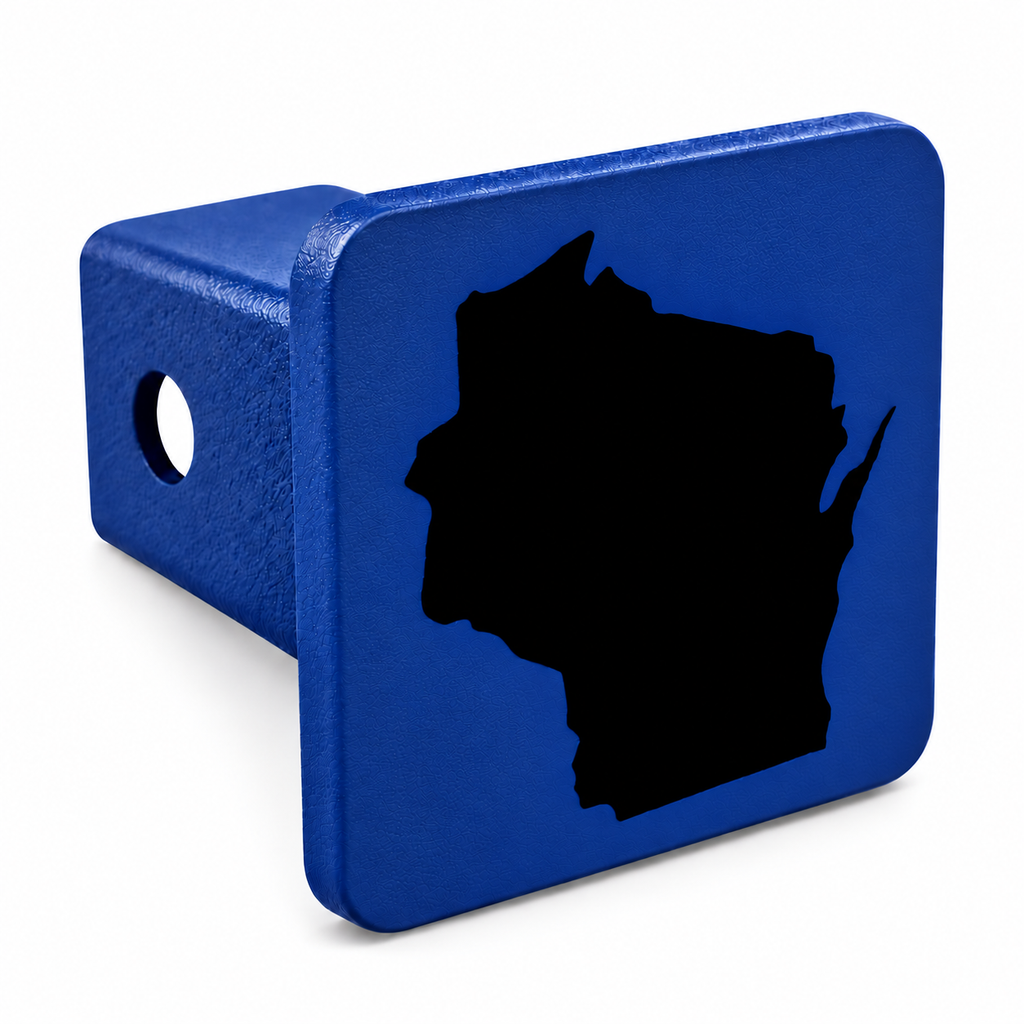 Wisconsin Spirit Hitch Cover – Durable Trailer Hitch Cover - 2"