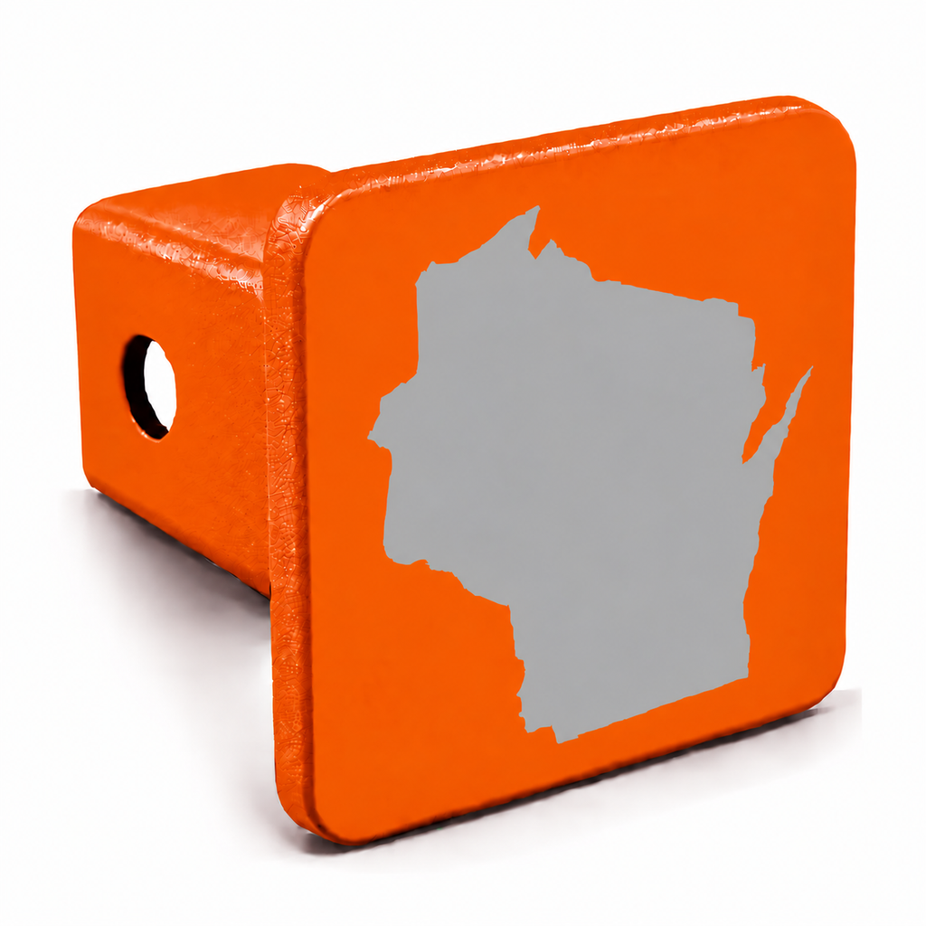 Wisconsin Spirit Hitch Cover – Durable Trailer Hitch Cover - 2"