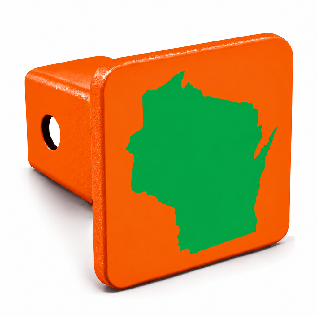 Wisconsin Spirit Hitch Cover – Durable Trailer Hitch Cover - 2"
