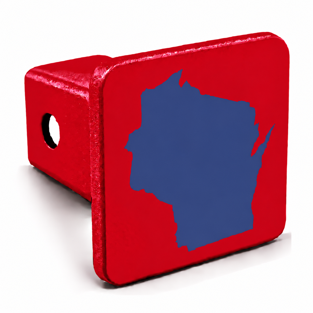 Wisconsin Spirit Hitch Cover – Durable Trailer Hitch Cover - 2"