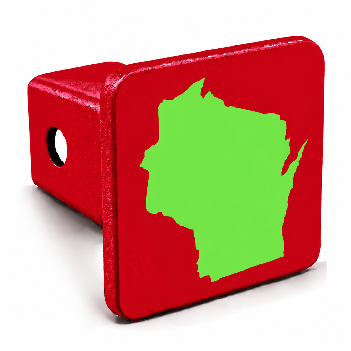 Wisconsin Spirit Hitch Cover – Durable Trailer Hitch Cover - 2"