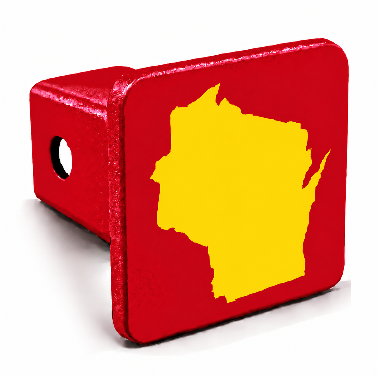 Wisconsin Spirit Hitch Cover – Durable Trailer Hitch Cover - 2"