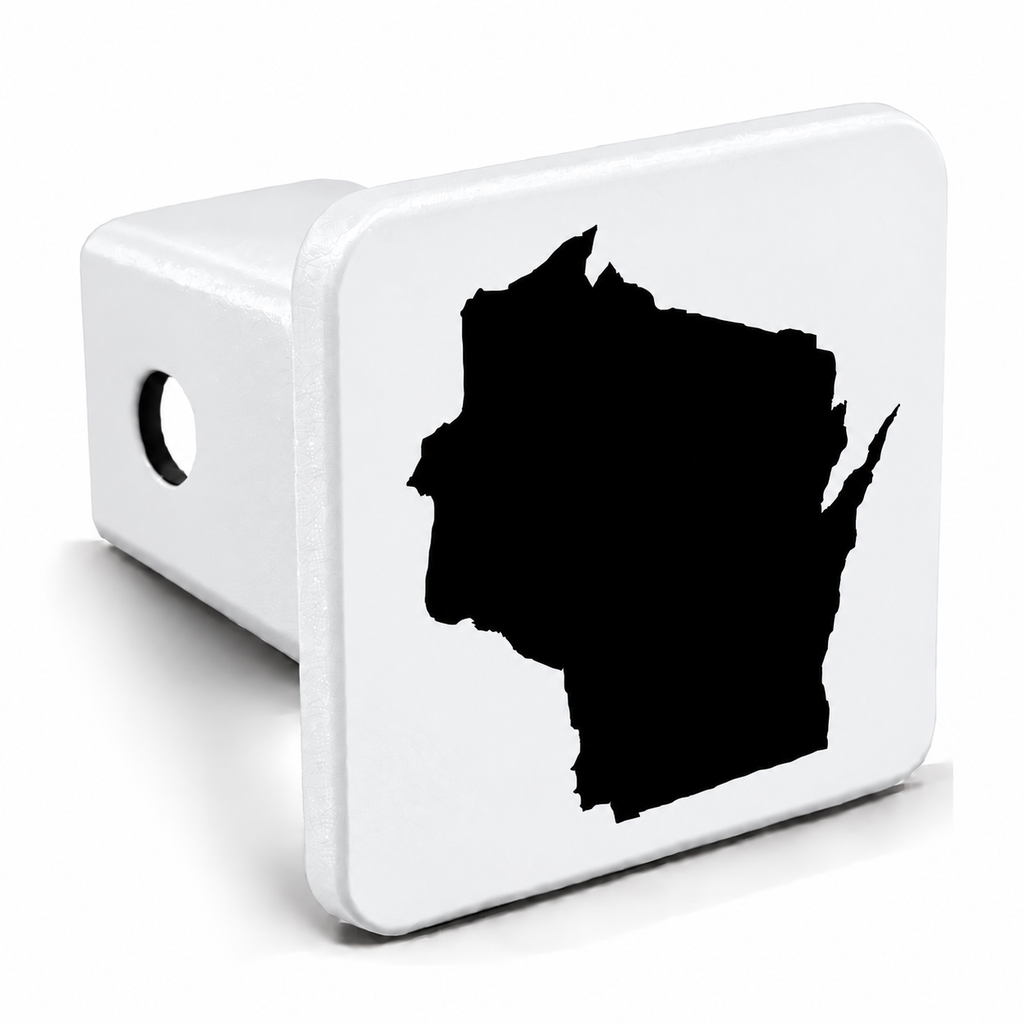 Wisconsin Spirit Hitch Cover – Durable Trailer Hitch Cover - 2"