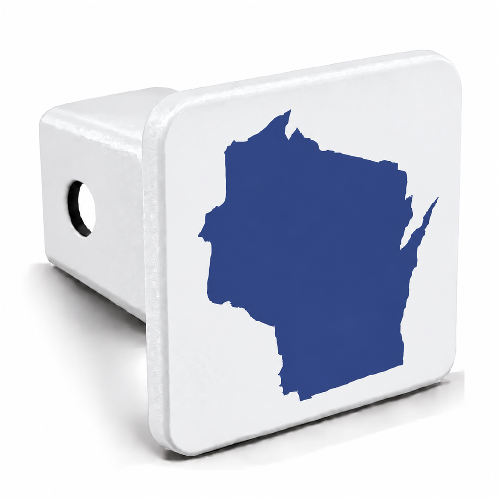 Wisconsin Spirit Hitch Cover – Durable Trailer Hitch Cover - 2"