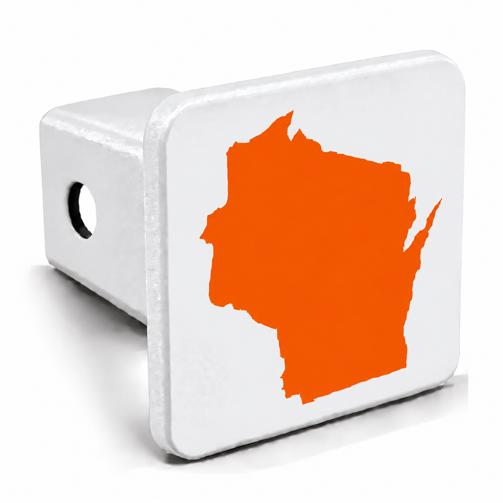 Wisconsin Spirit Hitch Cover – Durable Trailer Hitch Cover - 2"