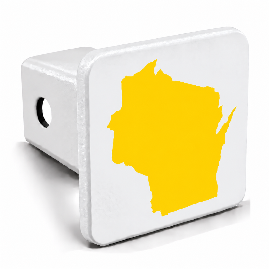 Wisconsin Spirit Hitch Cover – Durable Trailer Hitch Cover - 2"